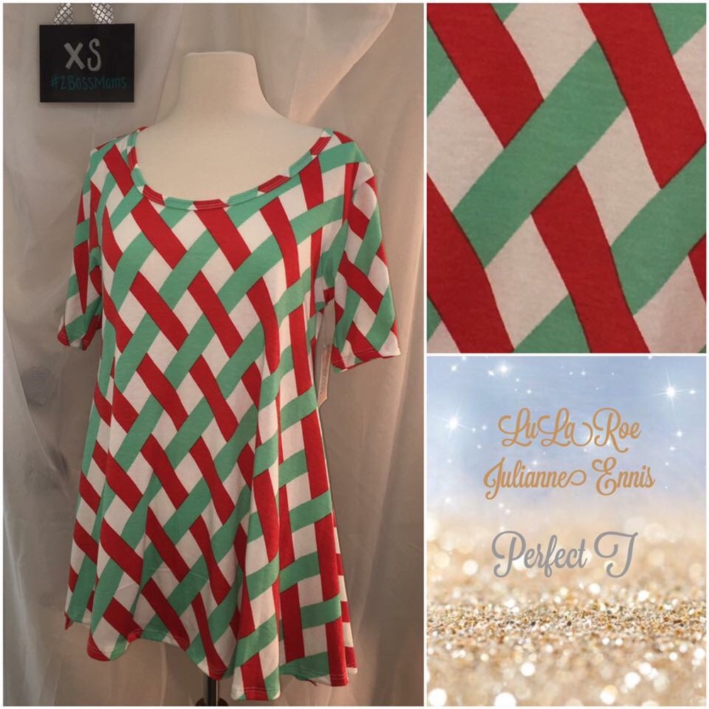 💚❤️Lularoe Perfect T fit and flare shape!